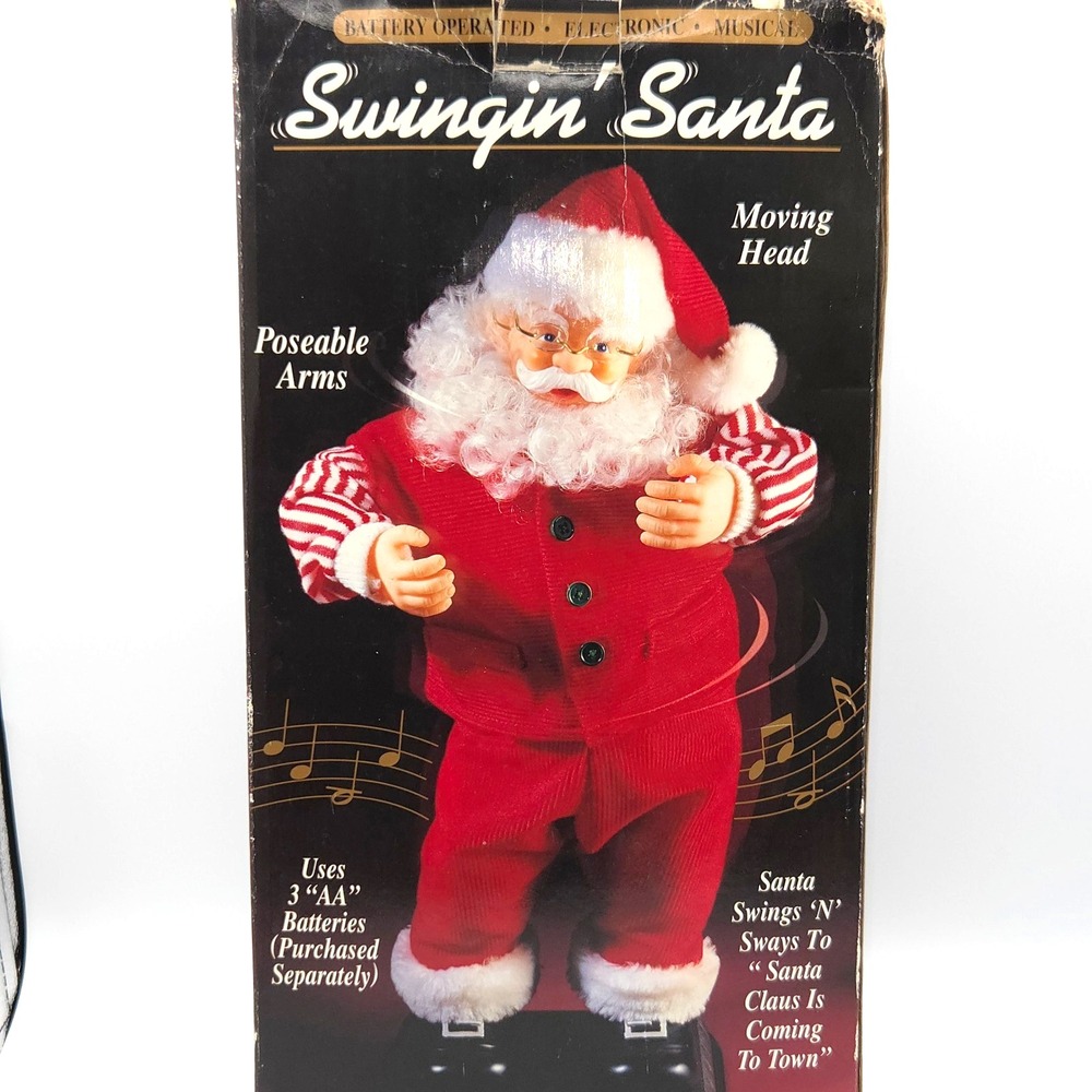 Swinging Swaying Santa Dances to Santa Claus Is Coming To Town WATCH VIDEO